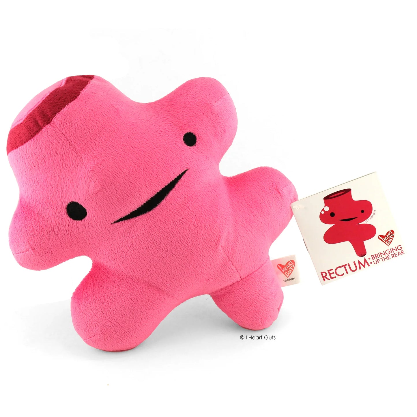 Rectum Plushie - Bringing Up The Rear - I HEART GUTS