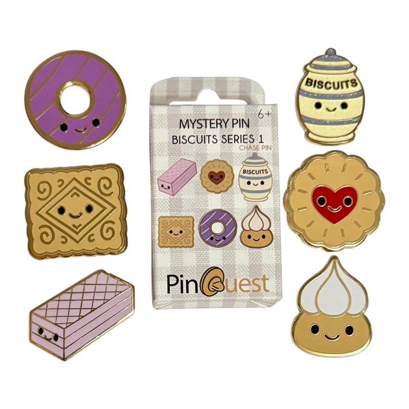 PinQuest Enamel Pin Biscuits Series 1