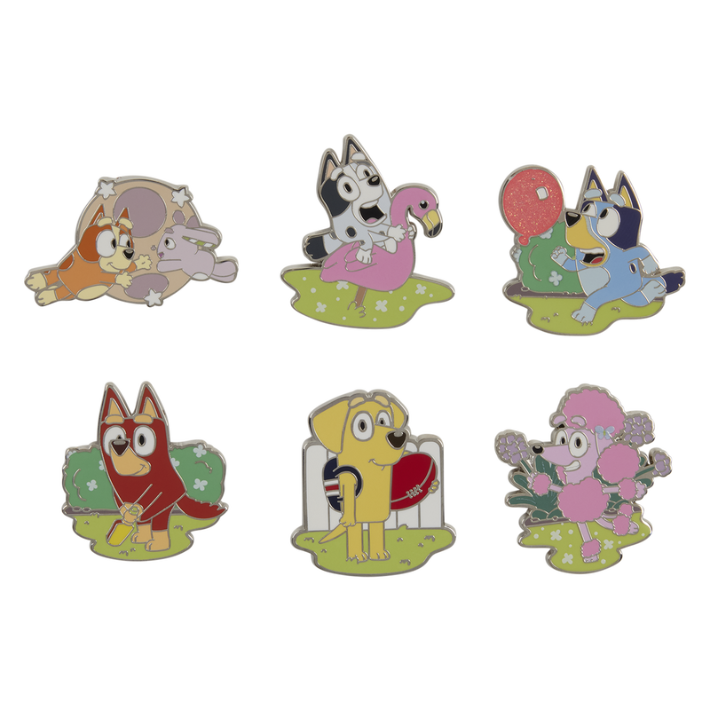 Loungefly Bluey and Friends Mystery Box Pin