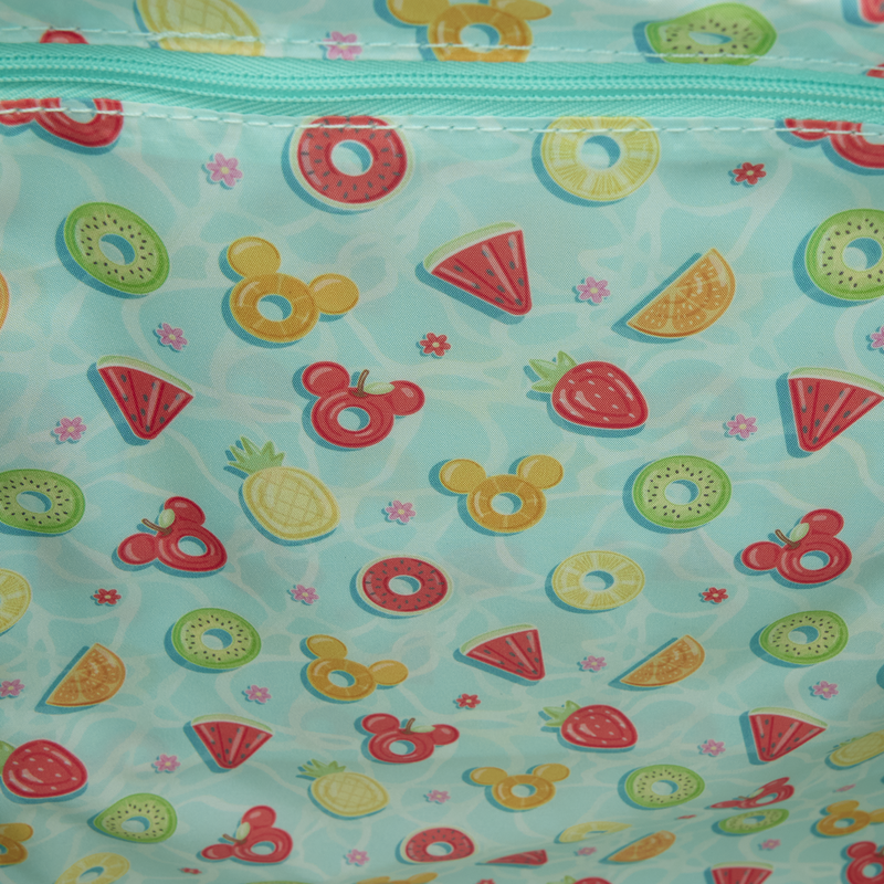 Loungefly Mickey and Minnie Beach Fun Tote Bag