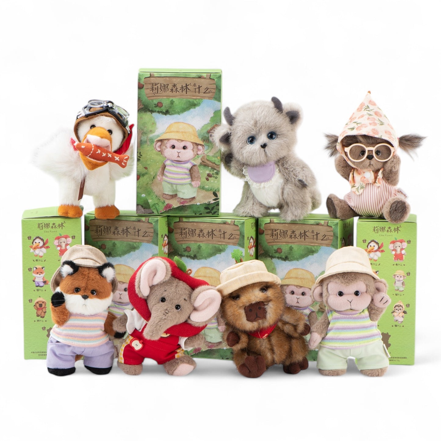 Teddy Tales Lina Forest Who is it? Blind Box Keyring 15cm (PRE ORDER)