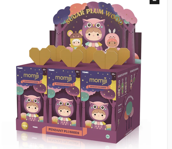 Momiji Doll Single Blind Box Plush Bag Charms Message Dolls Sugar Plum Wood