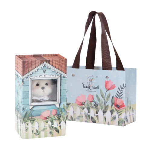 Teddy Tales Lina Bear Pink 15cm (PRE ORDER)