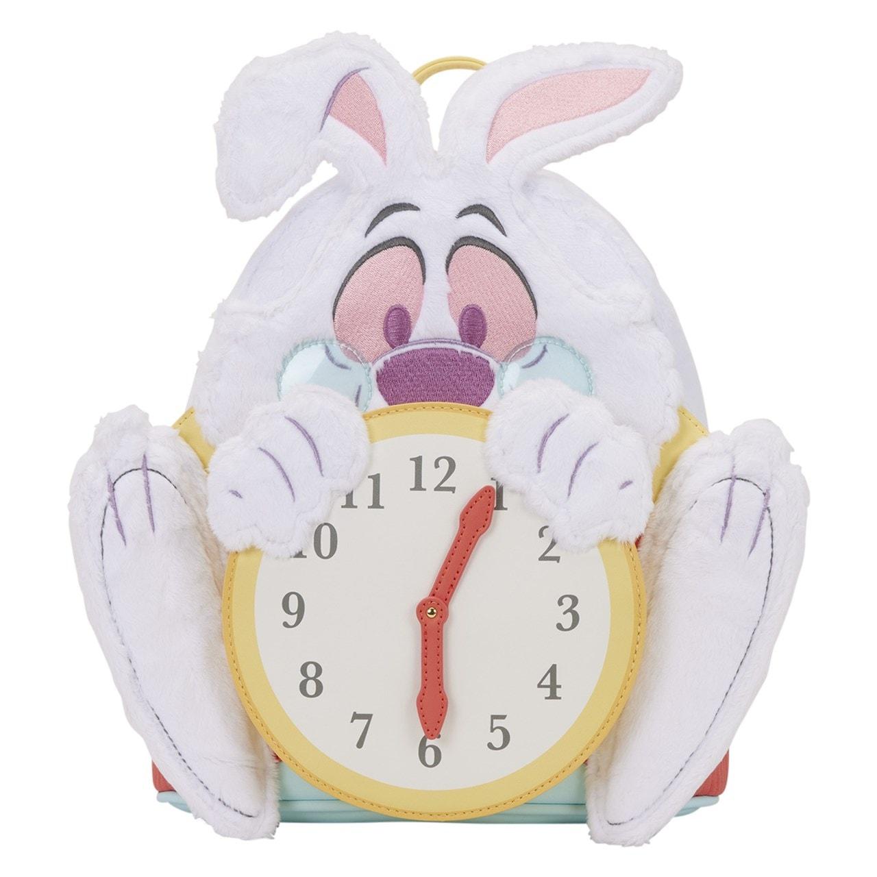Loungefly Alice in Wonderland White Rabbit Mini Backpack (310)