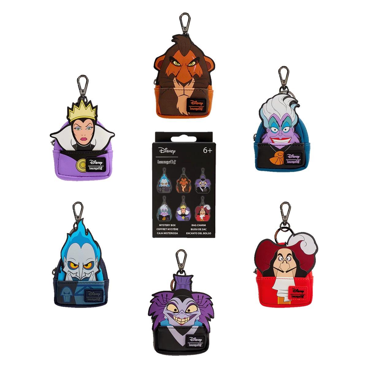 Loungefly Disney Villains Bag Charm