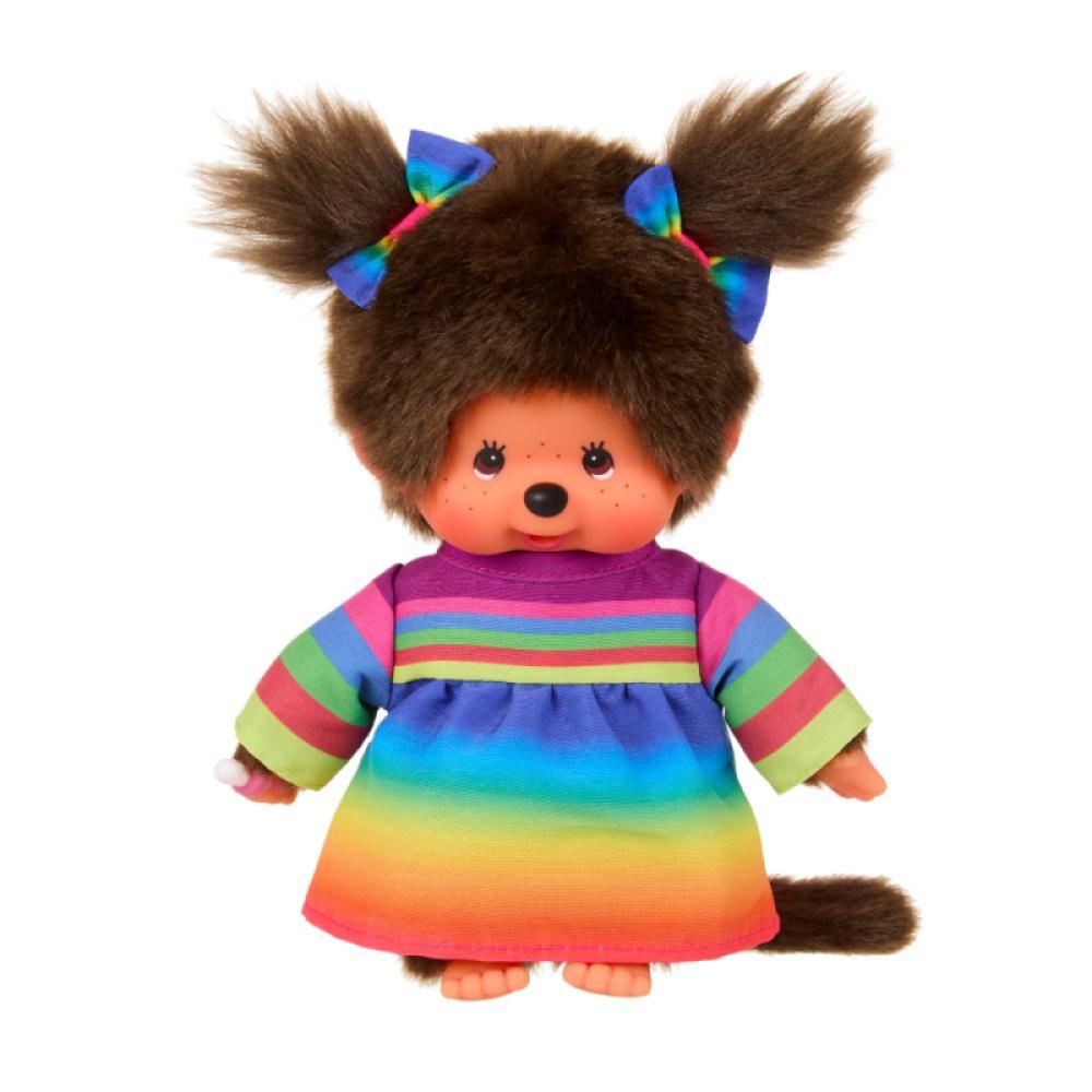Rainbow Dress Monchhichi 20cm