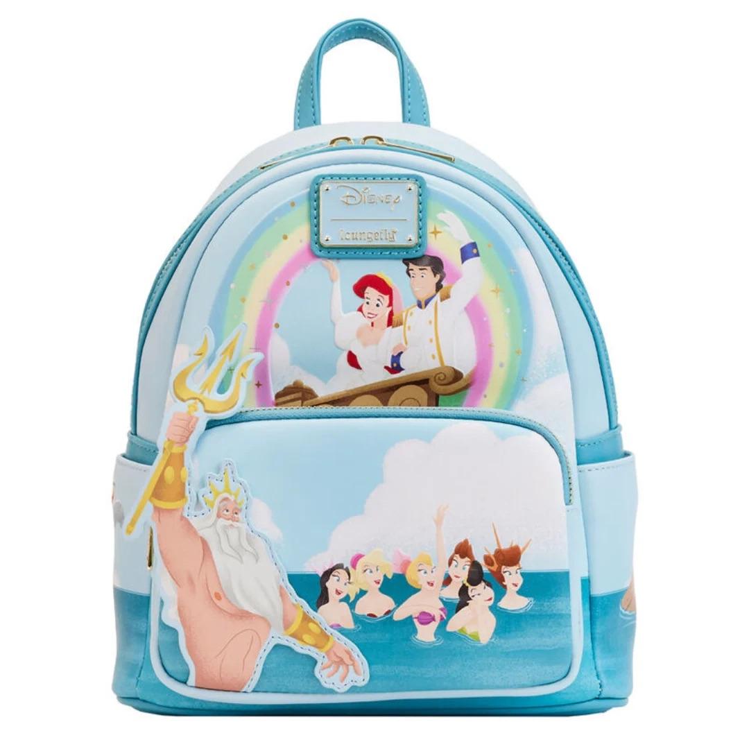 Loungefly Disney Little Mermaid Triton's Mini Backpack (50)