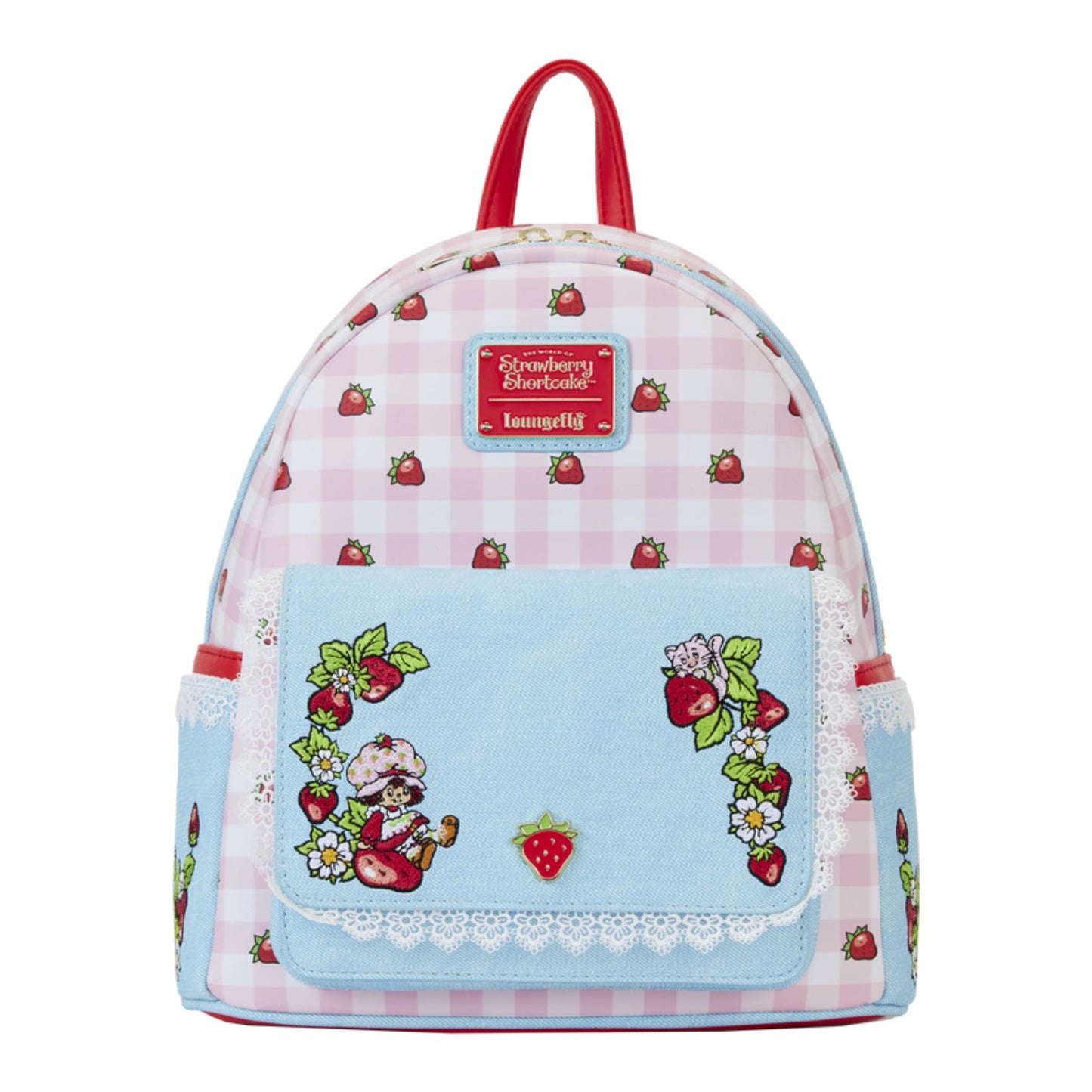 Loungefly Strawberry Shortcake Denim Mini Backpack (302)
