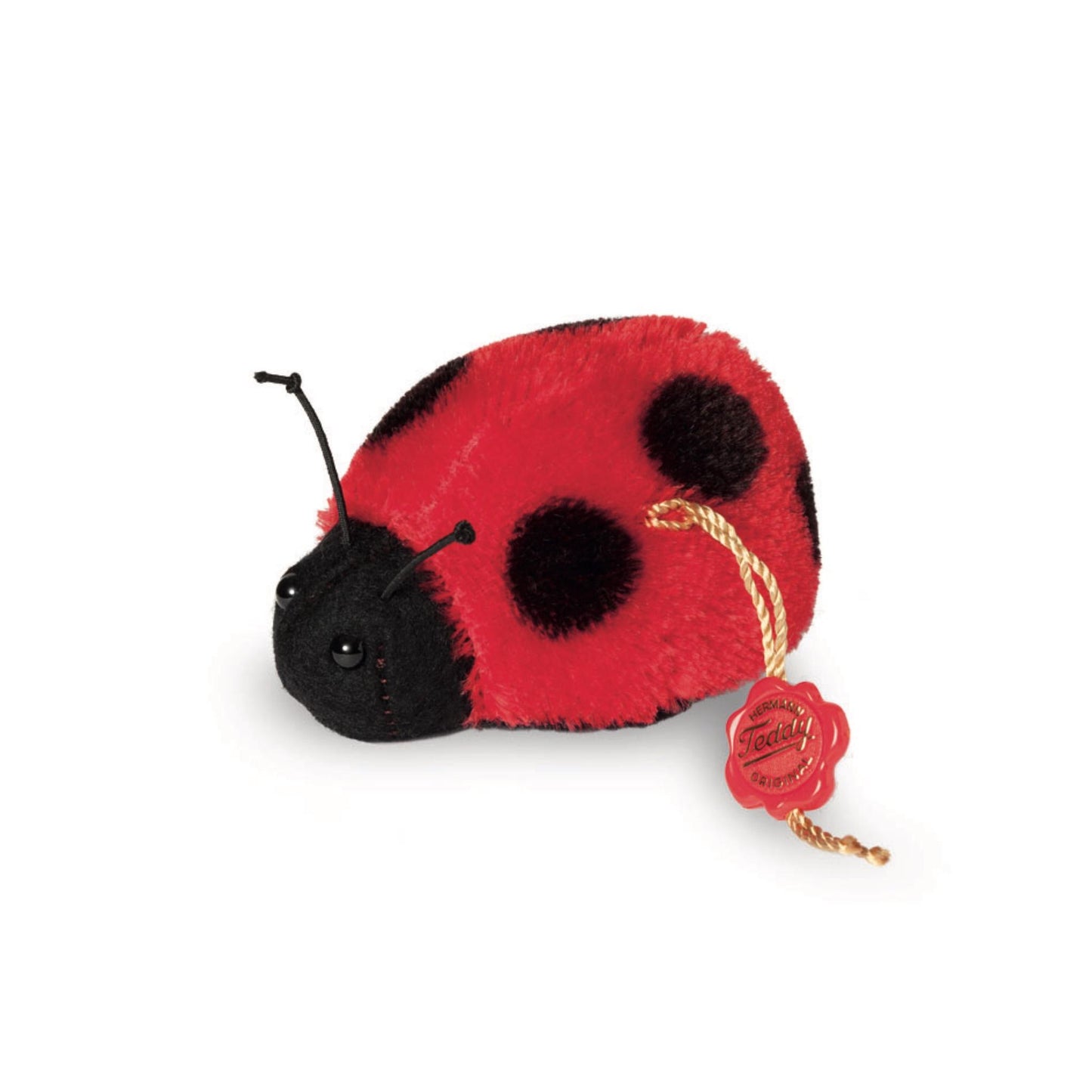 Teddy Hermann Mohair Bear Ladybird 5cm