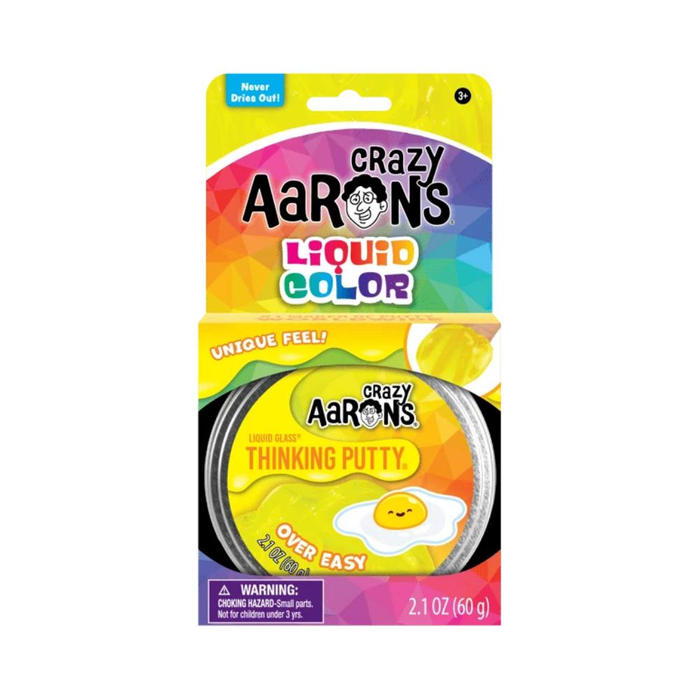 Crazy Aaron's Thinking Putty Over Easy 3.5"