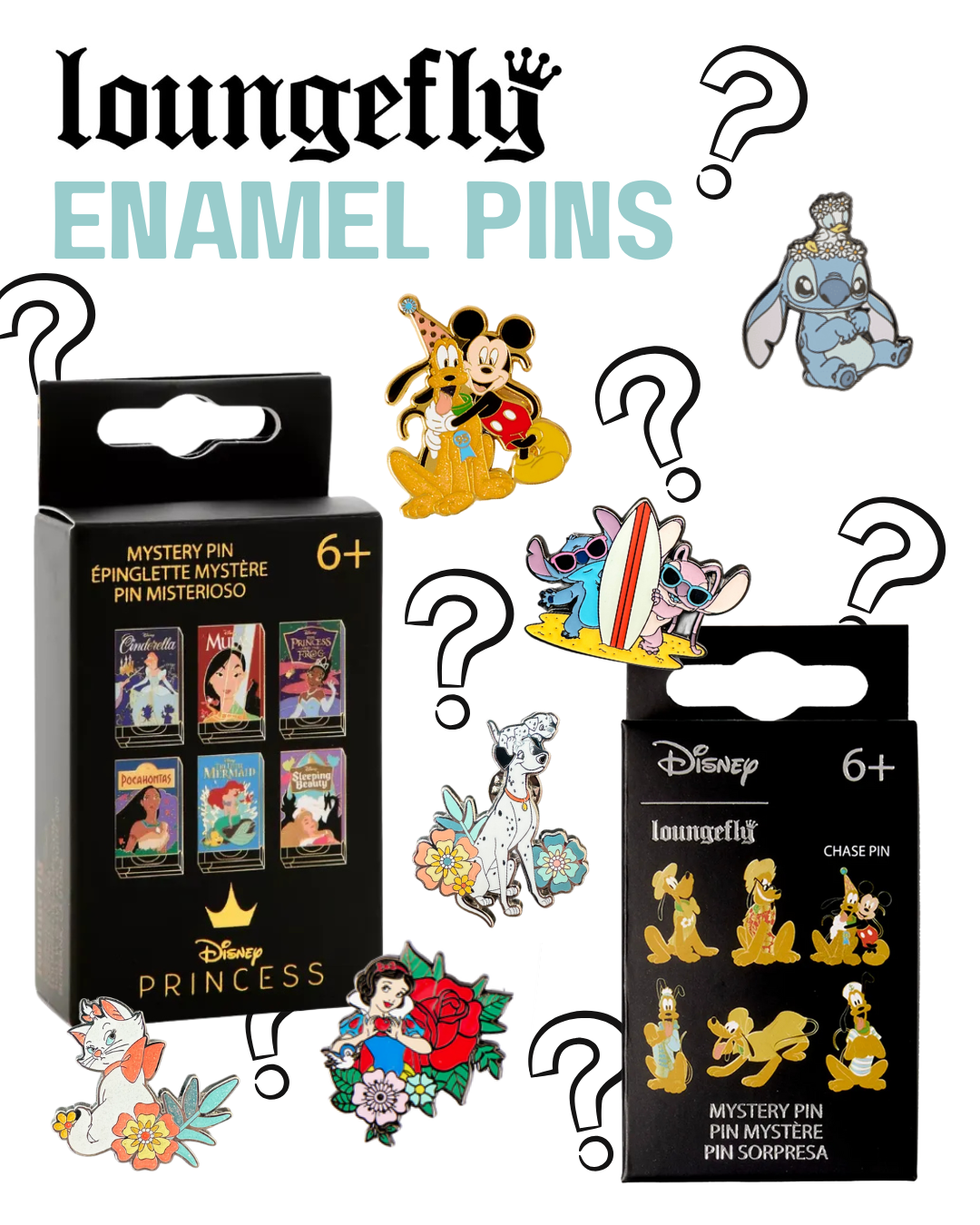 Loungefly Enamel Pins