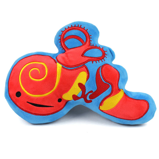 Inner Ear Plushie - Now Hear This - I HEART GUTS