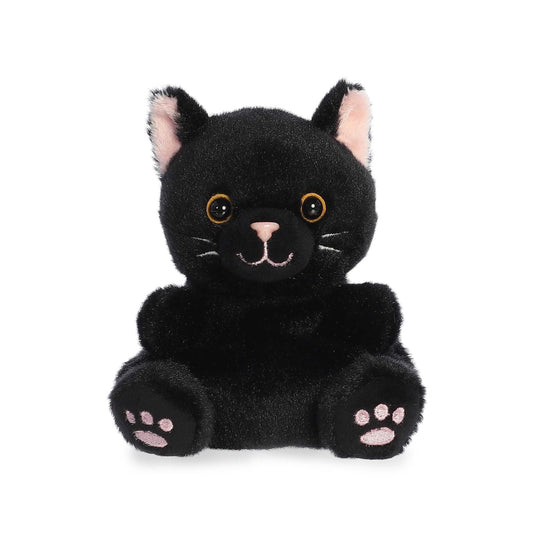 Palm Pals Soft Bean Filled Twilight Black Cat
