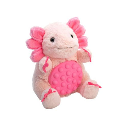Poppykins Fidget Plush Toy with Pop Belly - Soft Sensory Stuffed Animal