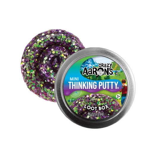 Crazy Aaron's Thinking Putty Tin Loot Box Mini Tin