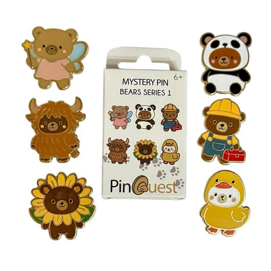 PinQuest Enamel Pin Bears Series 1