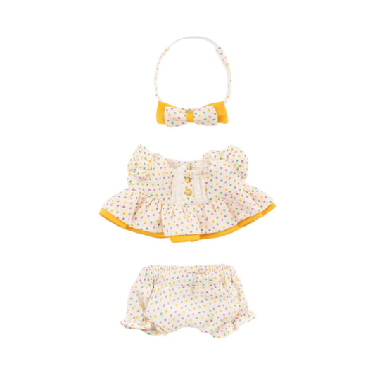 Teddy Tales Daisy Polka Dot Dress Outfit 20cm