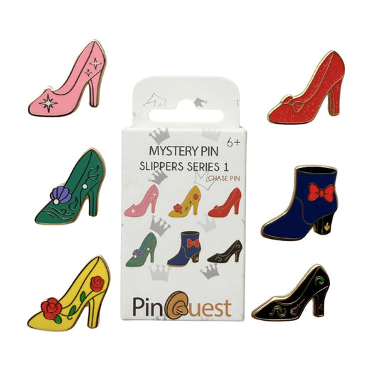 PinQuest Enamel Pin Slippers Series 1