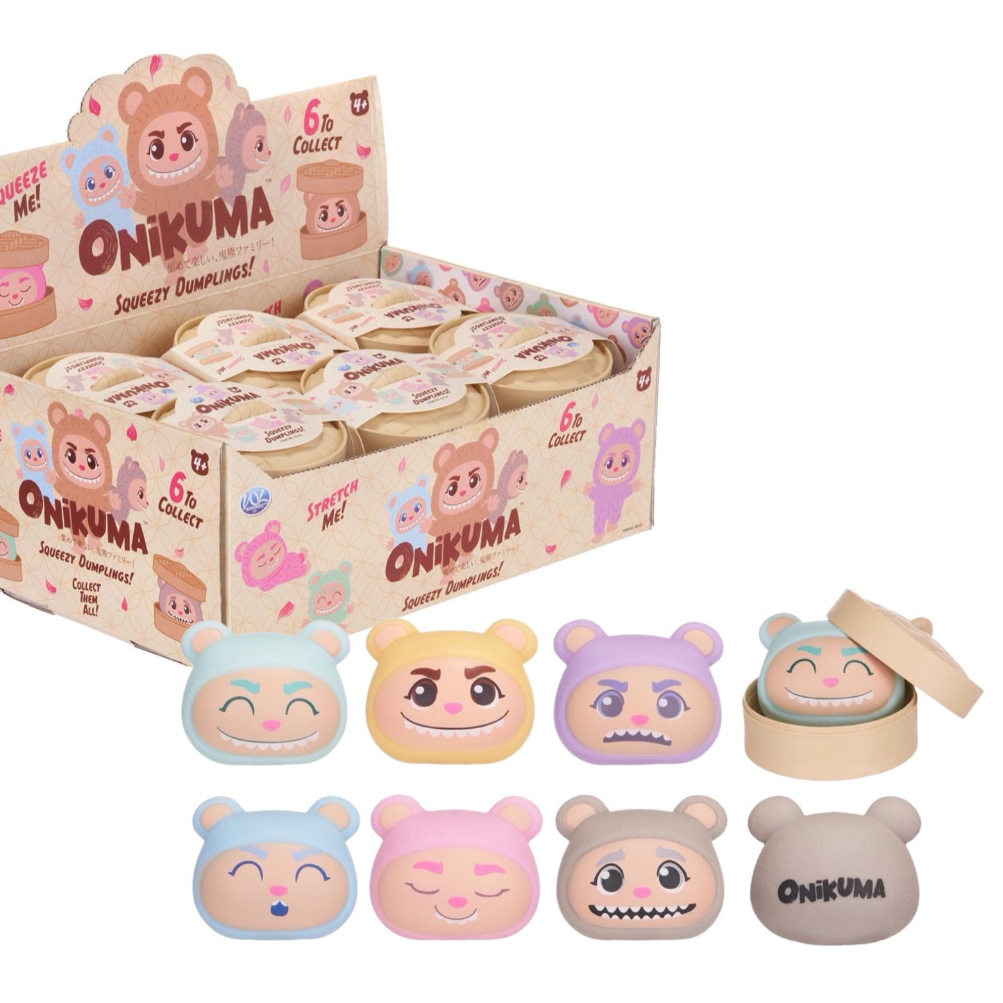 Onikuma Dumpling 8.5cm (ONE SUPPLIED)