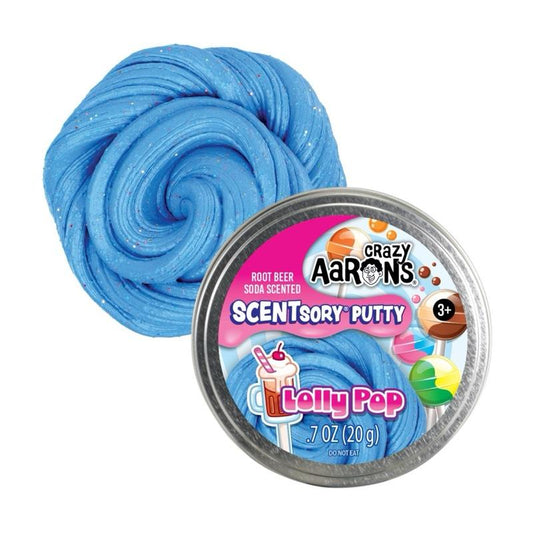 Crazy Aaron's Thinking Putty Tin Lolly Pop Scentsory