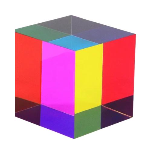 CMY Cubes Colour Spectrum Shapes Fidget Visual Stim