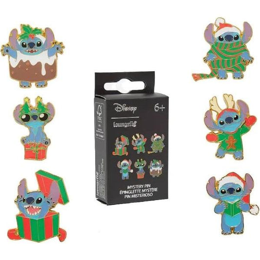 Loungefly Stitch Holiday Outfits Enamel Pin ONE SUPPLIED