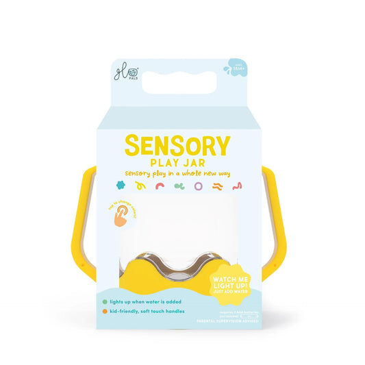 Glo Pals Sensory Light Up Yellow Jar