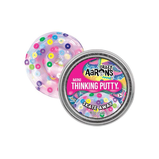 Crazy Aaron's Thinking Putty Tin Skate Away Mini Tin