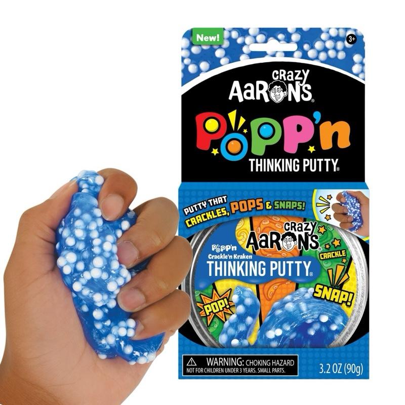 Crazy Aaron's Thinking Putty Tin Crackle’n Kraken