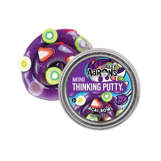 Crazy Aaron's Thinking Putty Tin Acai Bowl Mini Tin