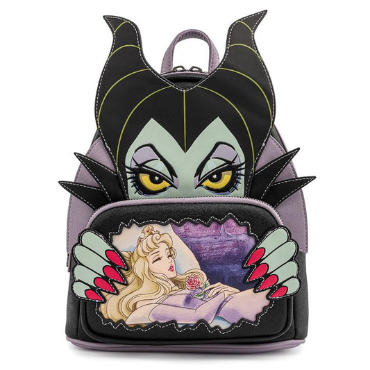 Loungefly Disney Maleficent Scene Mini Backpack (47)