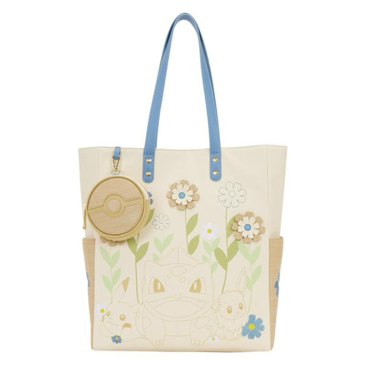 Loungefly Pokemon Floral Tote Bag (334)