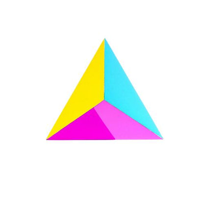 CMY Cubes Colour Spectrum Shapes Fidget Visual Stim