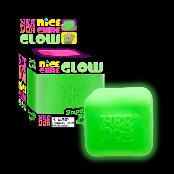 NeeDoh Glow Nice Cube