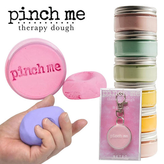 Pinch Me Therapy Dough Apple Keyring
