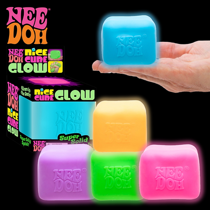 NeeDoh Glow Nice Cube