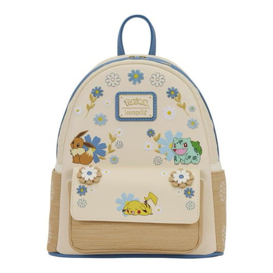 Loungefly Pokemon Floral Mini Backpack (311)