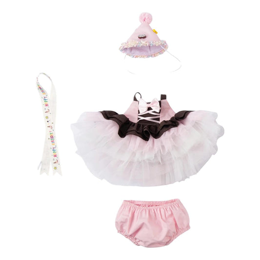 Teddy Tales Birthday Dress Outfit 30cm