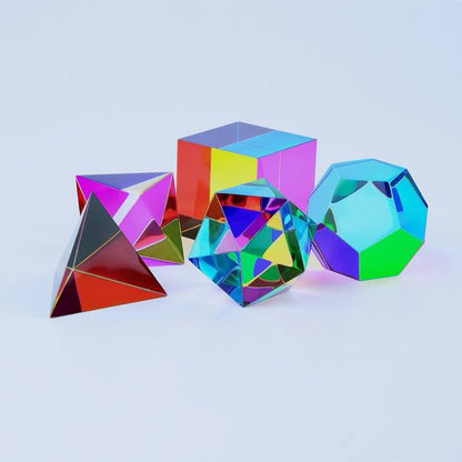 CMY Cubes Colour Spectrum Shapes Fidget Visual Stim