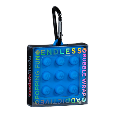 Watchitude Endless Bubble Wrap to Go Light Blue