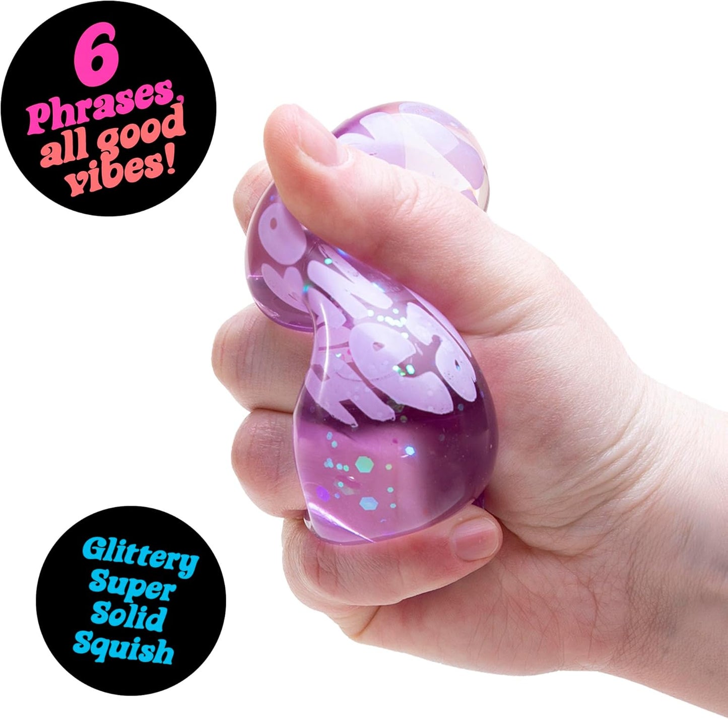 NeeDoh Good Vibes Only Sugar Squish Authentic and Official
