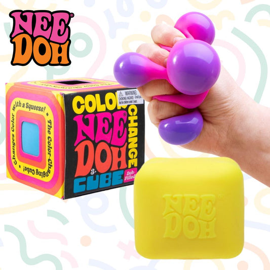 NeeDoh Colour Change Cube