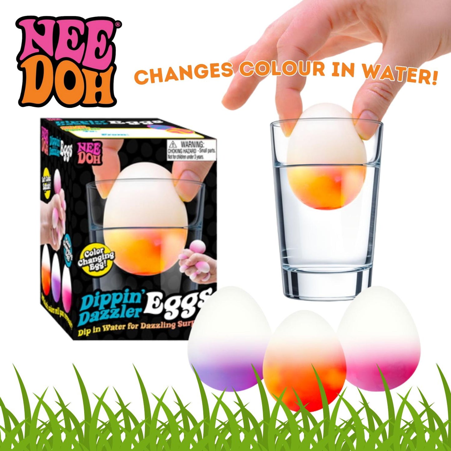 NeeDoh Dippin Dazzler Eggs