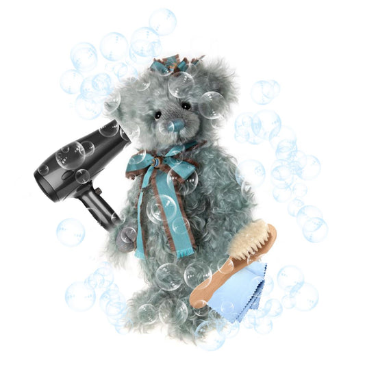 SoRealistic Teddy Bear Plush Care Kit Brush & Cloth