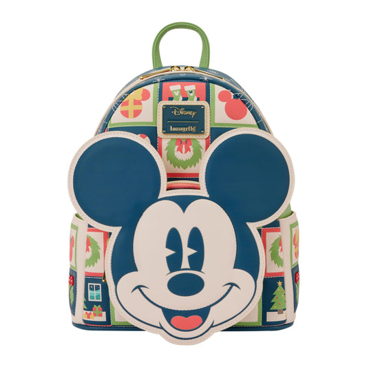 Loungefly Mickey Holiday Mini Backpack (266)