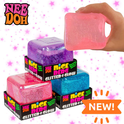 NeeDoh Nice Berg Glitter & Glow