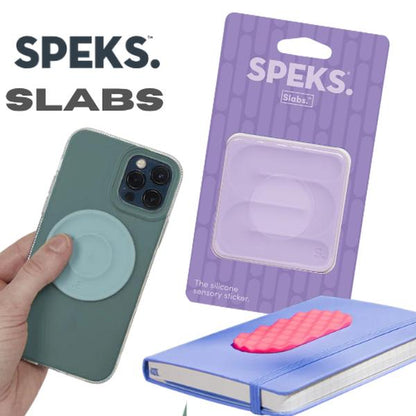 NEW SPEKS Slabs Fidget Sensory Sticker Different textures, colours and shapes One Supplied helps reduce anixety
