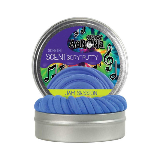 Crazy Aaron's Thinking Putty Tin Jam Session Scentsory (Berry Scented)