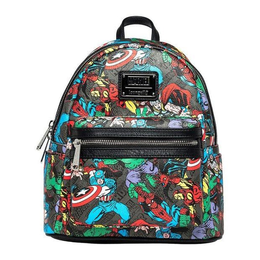 Loungefly Marvel Comic Book Mini Backpack (153)