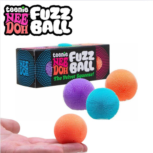 NeeDoh Pack of 3 Teenie Fuzz Balls
